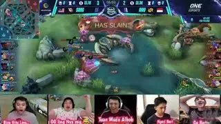 REACTION OURA, XINNN, LEMON, BIKEN KETIKA ALBERT PAKAI LING!!! #REACTION #RRQ