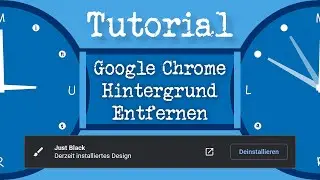 Google Chrome Hintergrund Entfernen / Löschen  | Web Store 2020