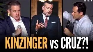 Adam Kinzinger Teases a Run Against Ted Cruz?