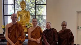 Monk Chat with Empty Cloud Monastics