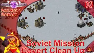 Mental Omega 3.3.4│Red Alert 1 Remake│Soviet Mission 3│Covert Clean Up