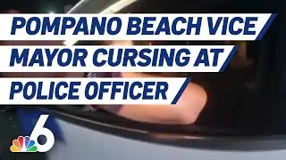 Bodycam Video Shows Pompano Beach Vice Mayor Cursing at Police Officer