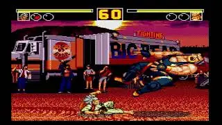 Fatal Fury 2(Genesis)-Jubei Yamada vs Big Bear III 