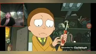 Rick and morty rap cypher / pickle rick reaction