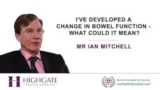 I've developed a change in bowel function - What could it mean?