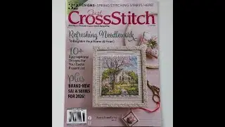 Quick Flip Through ⏰ Just Cross Stitch - Spring 2026 Issue
