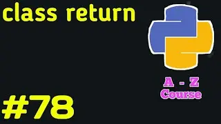 Class function return in Python