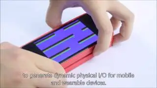 shiftIO: Reconfigurable Tactile Elements for Dynamic Affordances and Mobile Interaction