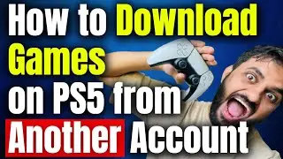 Как загружать игры на PS5 с другого аккаунта ⚡#ps5gameshare #ps5
