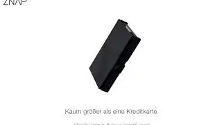 Znap by Slimpuro Slim wallet | Smart Wallet | Kleines Portemonnaie | Karten Portemonnaie |kartenetui