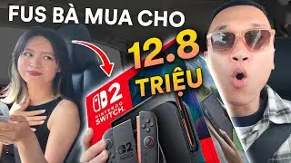 Mình được Fus Bà mua cho Nintendo Switch 2 ở Mỹ giá 12,8tr. Có cả quà của WWDC25
