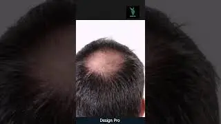 How to fill hair in Photoshop