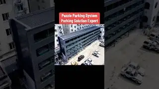 Puzzle parking system China parking solution expert #mechanicalparking #puzzleparking@smartparking