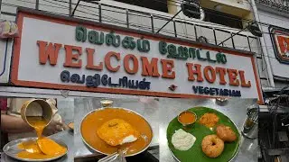 Best Udupi Style Sambar in Chennai | 45 years old Welcome Hotel | Sambar Factory of Chennai