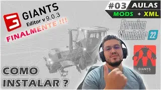 FS 22 Aulas Modding #03 - Baixar Giants Editor | Editar arquivos I3D | Modo Desenvolvedor no Jogo