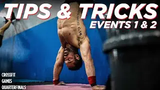 CROSSFIT GAMES QUARTERFINALS Tests 1 & 2 // Tips & Tricks w/RICH FRONING