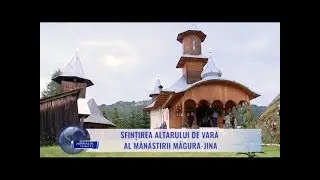 Sfințirea altarului de vară al Mănăstirii Măgura-Jina