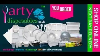 Plastic Disposable White Plates