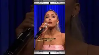 I'm sorry but Ariana singing Humble in Goth Rock was spot on. #shorts