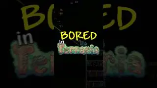 Bored in Terraria? Do this then