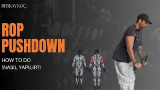 How to do Triceps Rope Pushdown