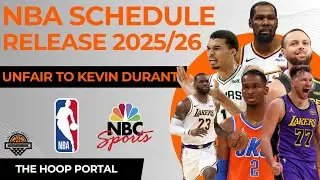 NBA Schedule Release Reaction!!! KD to OKC