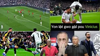 Vinicius kontinye fè gwo gòl li yo, Real Madrid vle chanje fason yo jwe, Ekip la pa satisfè ditou