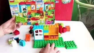 Лего Дупло Lego Duplo 10833 - Preschool, розпаковуємо лего