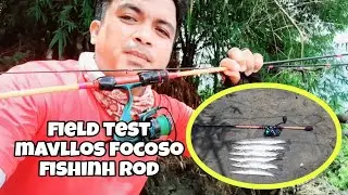 UL,set up.unboxing,Ang Bagong mavllos focoso fishing rod..Humarvest kaagad ng Barracuda