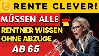 Gro&szlig;e Renten&auml;nderung ab 2026 best&auml;tigt &ndash; Was alle Rentner jetzt wissen sollten
