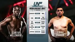 FULL BOUT | #UNF11 | Curtis Millender vs. Sidiah Parker