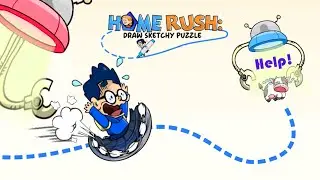 Home Rush: Draw sketchy puzzle (by Amobear Game Studio) IOS Gameplay Video (HD)