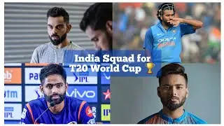 Team India squad for T20 World Cup 2021 🏆 #shorts #t20worldcup #cricket #youtubeshorts #shorts