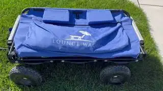 The Lounge Wagon &ndash; The Only Wagon That Converts into a 2 Person Chair   3 in1 carts Review