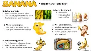 Few lines about Banana🍌