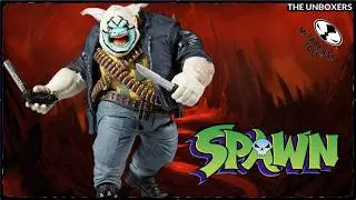 Spawn: The Clown Deluxe Box Set Blacklight Edition Action Figure by McFarlane Toys