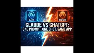 Claude vs ChatGPT: One Prompt, One Shot, Same App