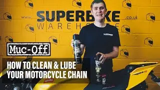 How To Clean & Lube Your Motorcycle Chain Using Muc-Off Products