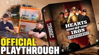 FIRST EVER Hearts of Iron: The Board Game - Playthrough Campaign