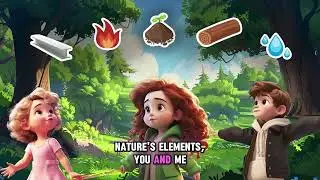 Elements of Nature Song - The Golden Castle Healers | Learn About Nature's Elements with Music!