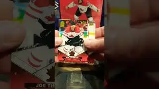 Macklin Celebrini Hit #Shorts #shortsfeed #shortsvideo #youtubeshorts #sports #sportscards #hockey