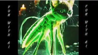 बिली का बच्चा और भूतिया काली बिल्ली की कहानी #catvideos #FUNWITHAI 