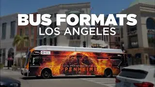 Discover the Diverse Bus Advertising Formats in Los Angeles
