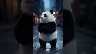 PandaInTheRain #cute #CozyTunes #RainyVibes