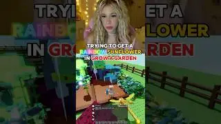 Пытаюсь получить &laquo;РАДУЖНЫЙ ПОДСОЛНУХ&raquo; в игре &laquo;GROW A GARDEN&raquo; на ROBLOX! 🌻