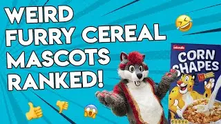 Weird FURRY Mascots! Ranking furry cereal mascots
