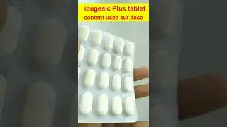 Ibugesic Plus Tablet || Ibuprofen & Paracetamol Tablet in Hindi | #shorts Saurabh Pharma Gyan