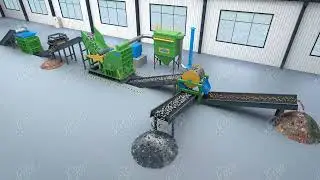 Engine block recycling solution shredding machine crusher hammer mill