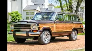 1989 Jeep Grand Wagoneer Start-up & Walk Around