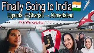 Uganda to India Travel Vlog 🇮🇳✈️ | Dubai Layover | Emotional Homecoming ❤️